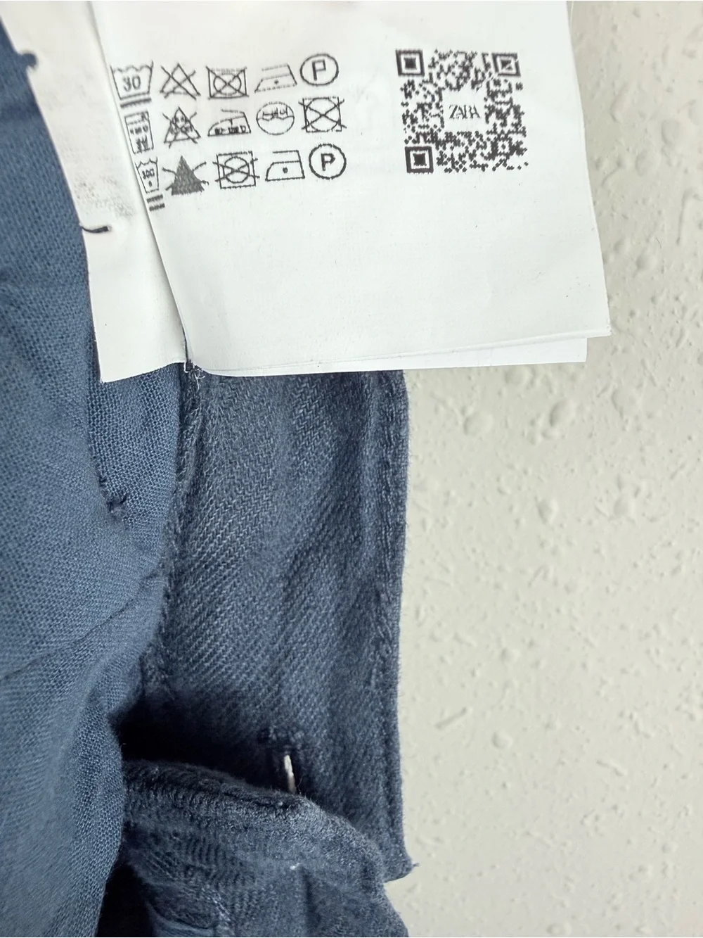 Zara linen taper